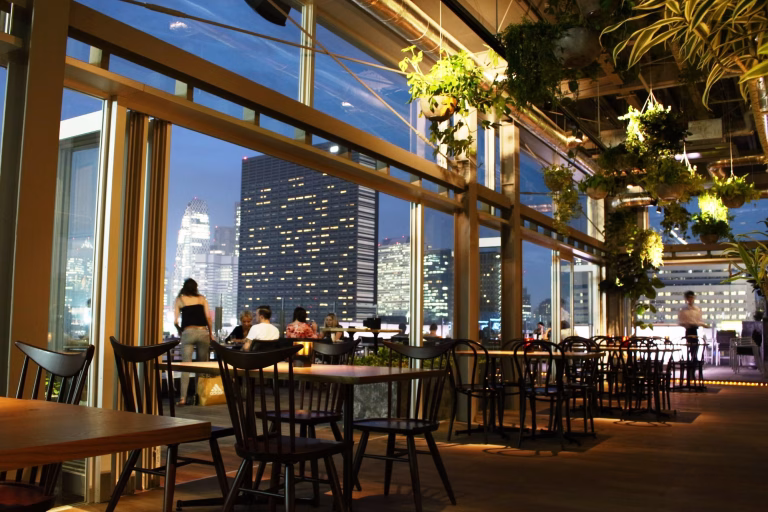 Roof Top Bar Tokio Japon Asia